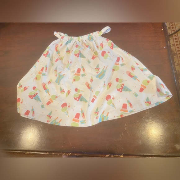 Cynthia Rowley Baby White and Ice Cream Sundress Size: 9-12M - Picture 4 of 6